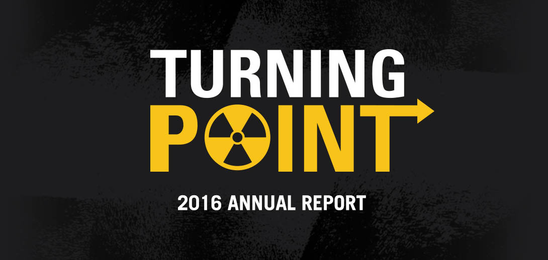 Turning Point | Ploughshares Fund 2016 Annual Report
