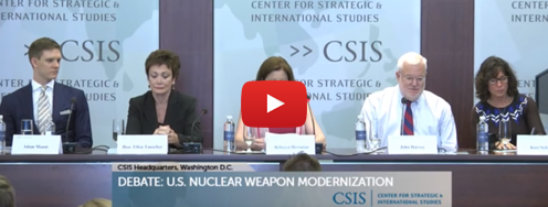 Video: Debate - US Nuclear Weapon 'Modernization'