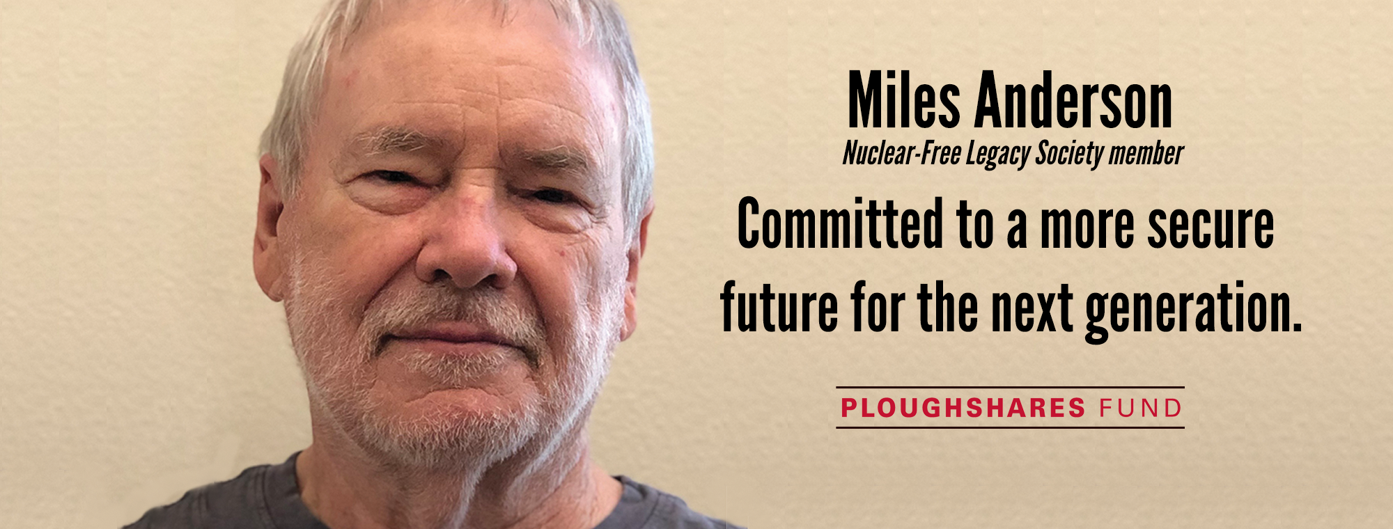 Nuclear-Free Legacy Society, Ploughshares Fund